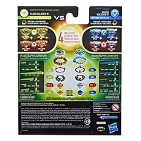 Beyblade Burst QuadDrive, Pack de 2 toupies de compétition Magma Roktavor R7 et Gilded Balderov B7