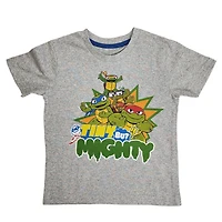 TMNT Short Sleeve Tee - Grey Mix