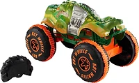 Hot Wheels Monster Trucks RC Rageasaur, Battery-Powered Remote-Control Toy Truck in 1:15 Scale