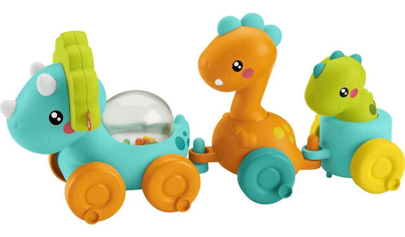 Fisher-Price - Amis merveilleux - Trio Dino Tchou Tchou