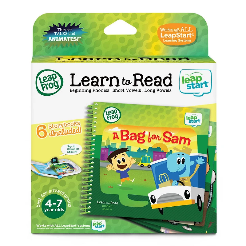 LeapFrog LeapStart 3D Learn to Read Volume 1 Activity Book Set - English Edition