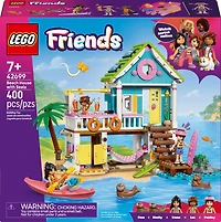 LEGO Friends La Maison sur la Plage et les Phoques - Ensemble de Construction avec 3 Minipoupées et 2 Phoques - 42699