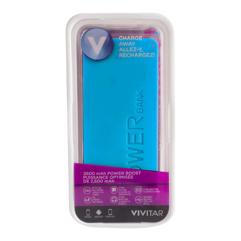 Vivitar 2600 MAH Power Boost