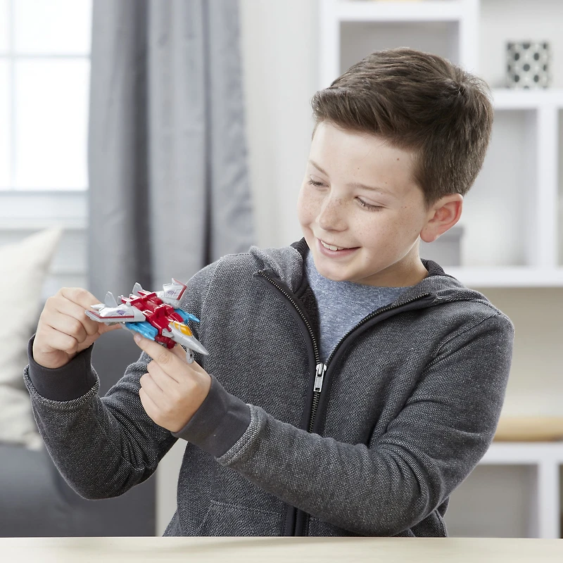 Transformers Cyberverse - Starscream de classe guerrier.