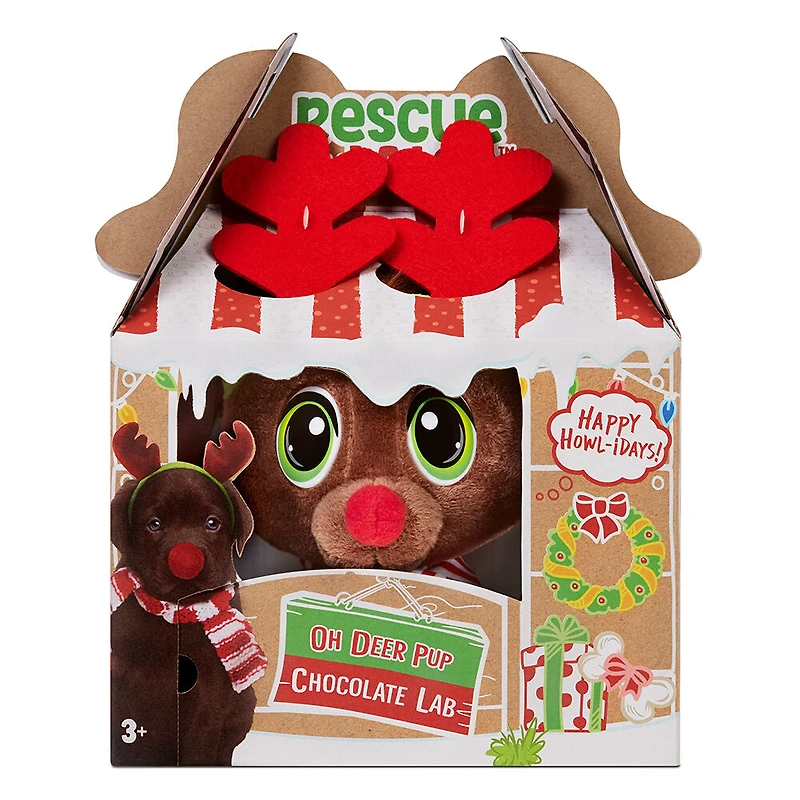 Peluche des Fêtes Rescue Tales Oh gentil chiot