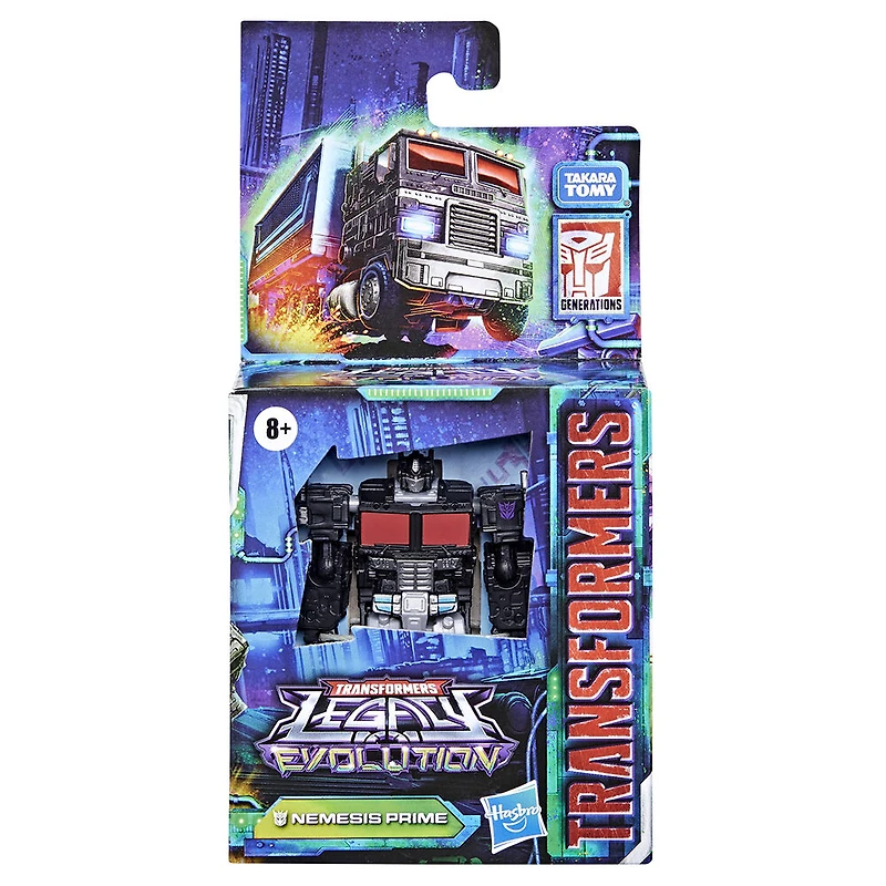 Transformers Generations Legacy Evolution, figurine Nemesis Prime classe Origine de 8,5 cm