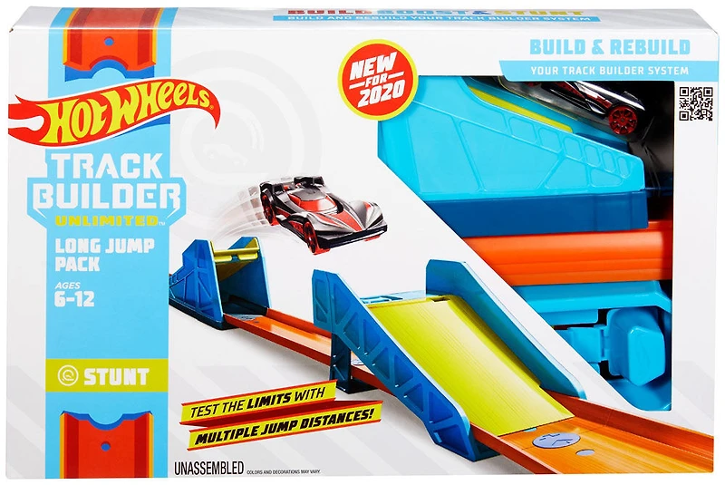 Coffret Saut en longueur Track Builder Hot Wheels
