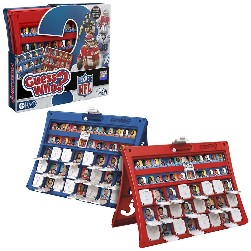 Guess Who? NFL Edition Board Game - English Edition