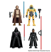 Star Wars Mission Fleet Galactic Clash Pack, 2.5-Inch-Scale Action Figure 4-Pack with Accessories - R Exclusive