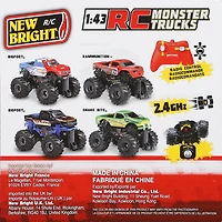 New Bright - Bigfoot Monster Truck - L'assortiment peut varier - Un par achat