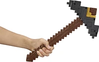 Minecraft Click and Switch Sword and Pickaxe Role-Play 2-in-1 Toy Inspired by the Movie