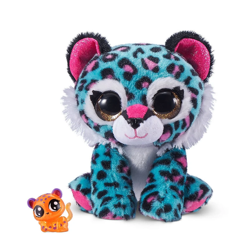 Coco Surprise Peluche néon avec cône avec surprise - 1 par commande, la couleur peut varier (Chacun vendu séparément, sélectionné au hasard)