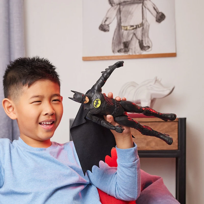 DC Comics, Figurine articulée Batman de 30,5 cm, objets à collectionner du film Flash