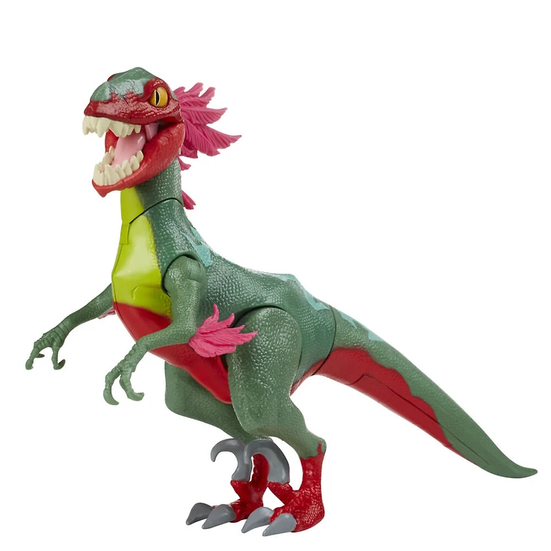 Hasbro Fortnite Victory Royale Series, figurine articulée Raptor (orange) avec accessoire, 15 cm
