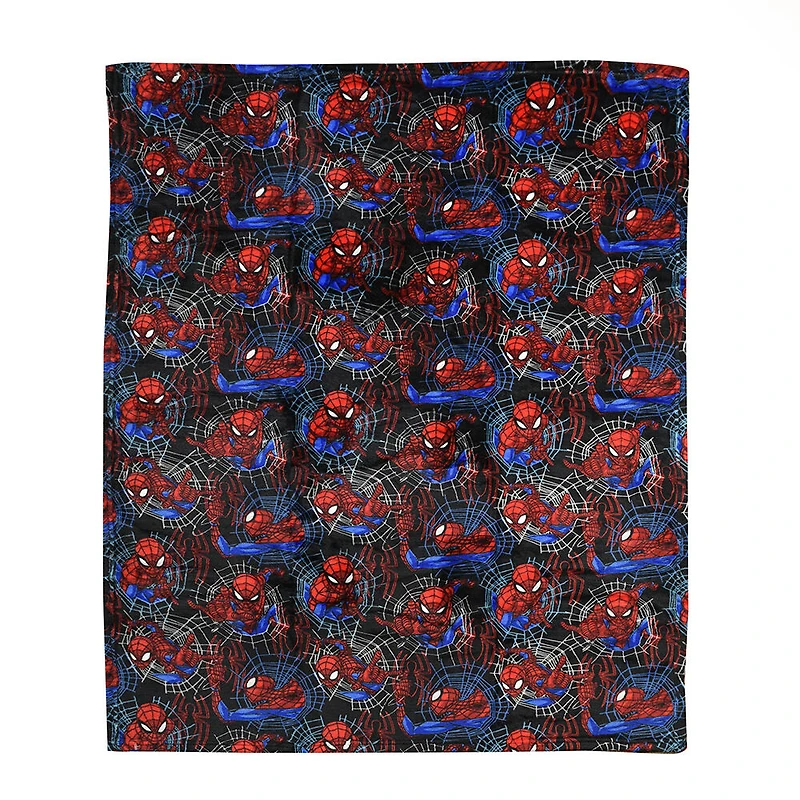 Marvel Spiderman 2 Piece Throw and Cushion Set