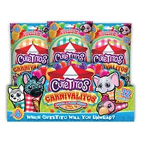 NOUVEAU THÈME DE CARNAVAL - PARFUM Cutetitos Carnivalitos - Animaux en peluche surprise - Peluche de carnaval à collectionner - Série 1
