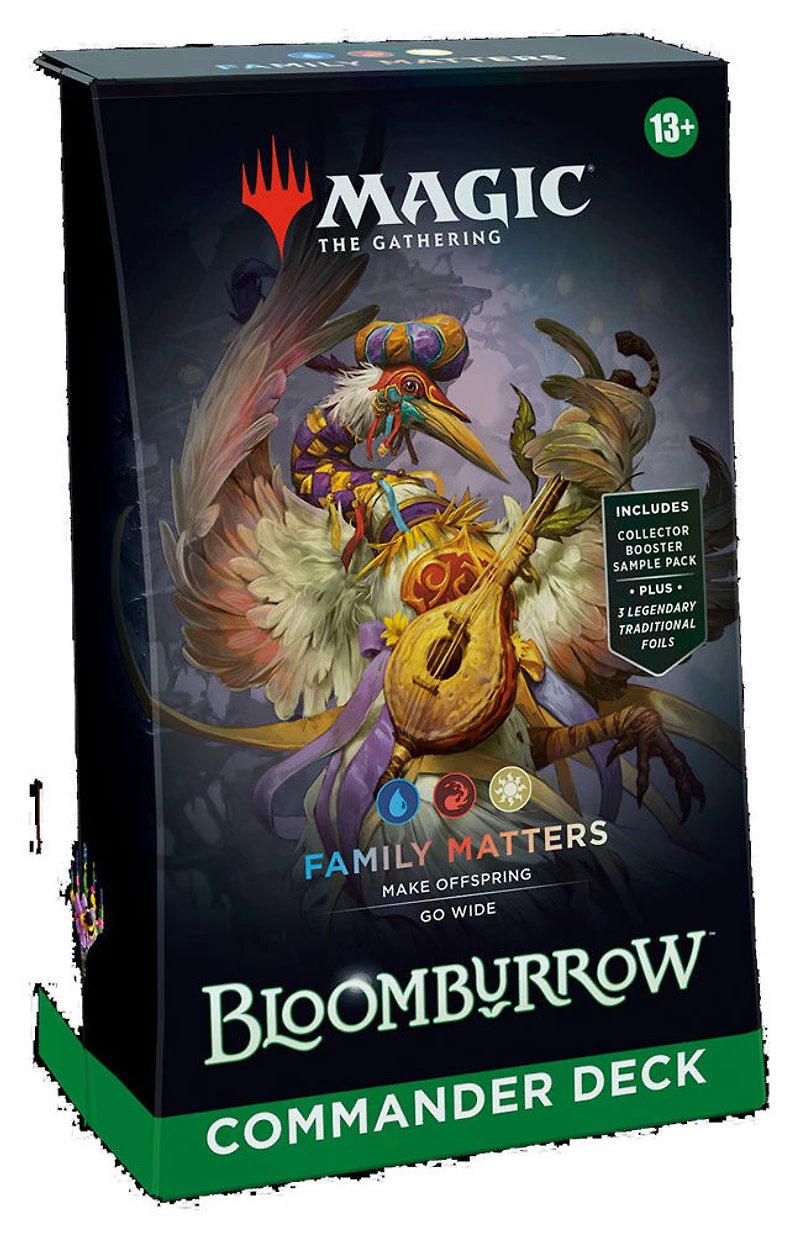 Deck Commander " Bloomburrow " Magic Le Rassemblement