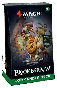 Deck Commander " Bloomburrow " Magic Le Rassemblement
