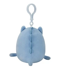 Squishmallow 3.5" Clip-on - Monstre de Lochness bleu