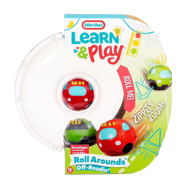 Véhicules hors route Little TikesMD Learn and PlayMC Roll AroundsMC, paquet de 2 - Édition anglaise