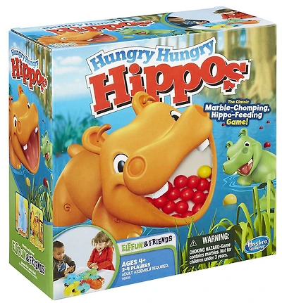 Jeu Hungry Hungry Hippos de Hasbro Gaming