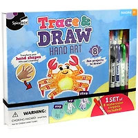 SpiceBox Trousses d'art pour enfants, Imagine, Décalque and dessine des empreintes de mains, Tranche d'âge - Édition anglaise