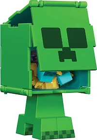 Minecraft Flippin' Figs Figures Collection Creeper + Charged Creeper