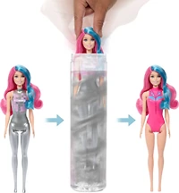 Barbie POP Reveal Série Frappés Poupée parfumée et acc., animal