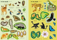 Little First Stickers Nature - English Edition
