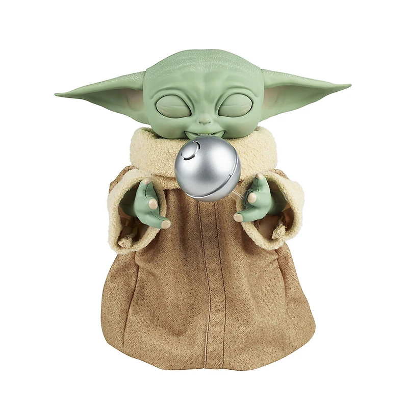 Star Wars Galactic Snackin' Grogu Animatronic Toy with Over 40 Sound and Motion Combinations