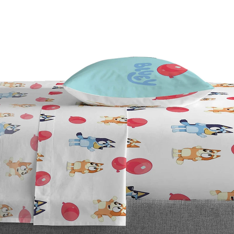 Bluey 3-Piece Twin Sheet Set