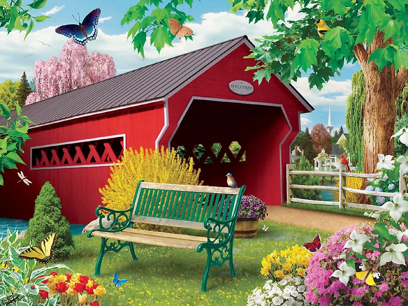 Casse-Tête 750 Pièces "Lazy Days" - Springtime