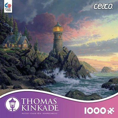 Ceaco - Thomas Kinkade - Casse-Tête 1000 Piece - Rocher De La Rédemption