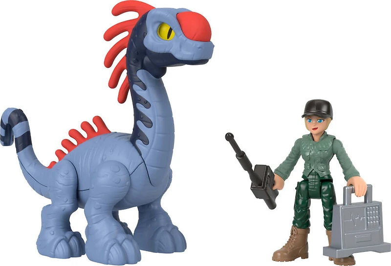 Fisher-Price Imaginext Jurassic World Rebirth Set with 6 Action Figures, Launcher & Accessories