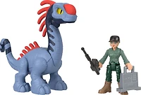 Fisher-Price Imaginext Jurassic World Rebirth Set with 6 Action Figures, Launcher & Accessories