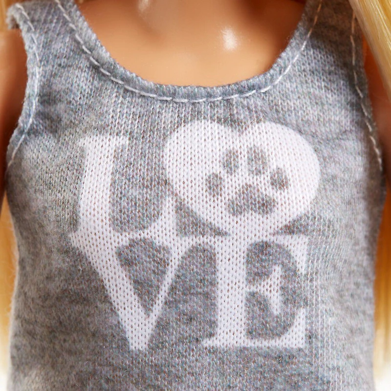 Barbie Doll with Puppy, Bunny and 7 Themed Pieces