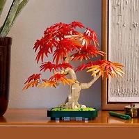 LEGO Botanicals Japanese Red Maple Bonsai Tree - Home Decor DIY Kit for Adults 18+ - 10348
