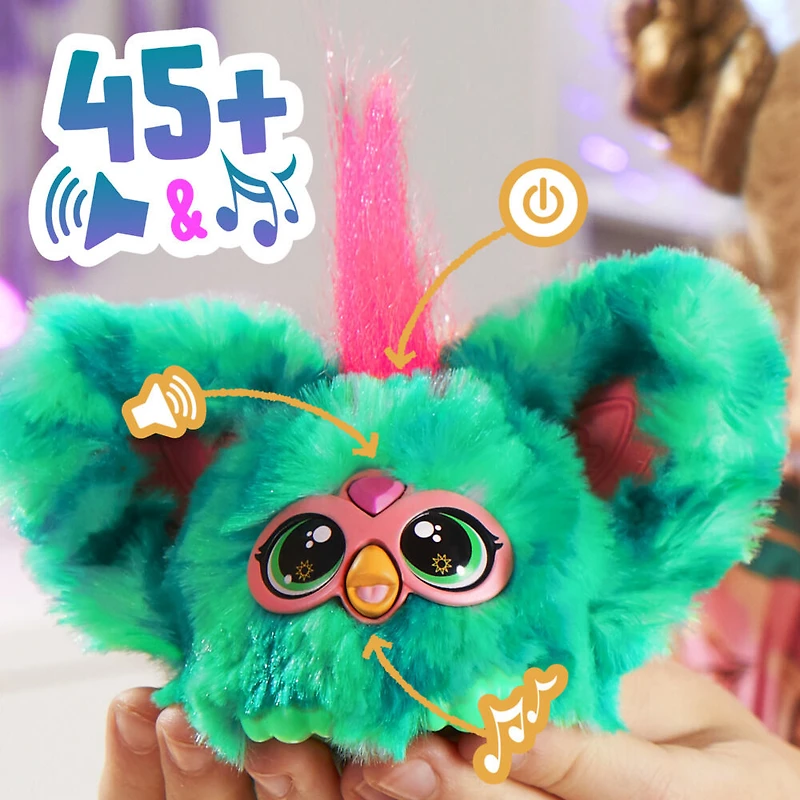 Furby Furblets Mello-Nee Mini Electronic Plush Toy