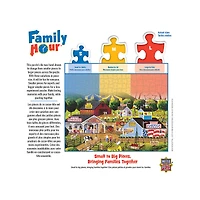 "Family Hour" "Summer Carnival" Grand Casse-Tête De 400 Pièces Par Art Poulin