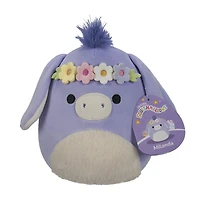 Squishmallows de 19,0 cm Pâques - Milanda âne pervenche