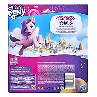 My Little Pony: A New Generation, pack de grands amis du film, poney rose Princess Petals de 20 cm et peigne