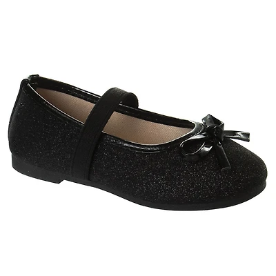 Ballerines Noir Glitter
