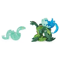 Bakugan Evolutions, Coffret Platinum Power Up Nillious avec Nano Sledge et Lancer