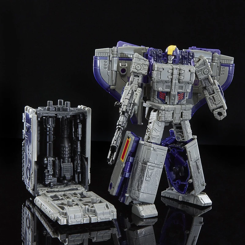 Transformers Generations War for Cybertron, figurine Astrotrain WFC-S51 classe Leader à triple conversion