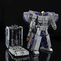 Transformers Generations War for Cybertron, figurine Astrotrain WFC-S51 classe Leader à triple conversion