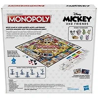 Monopoly : édition Disney Mickey et ses amis, pions Mickey et ses amis et épinglettes Disney exclusives - Édition anglaise - Notre exclusivité