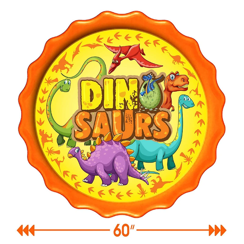 Tapis Splash Buddies Dino Sprinkler - Édition anglaise