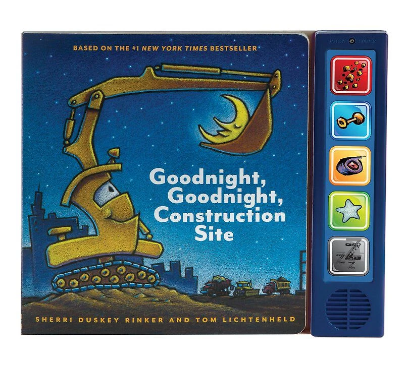 Goodnight Goodnight Construction Site Sound Book - English Edition