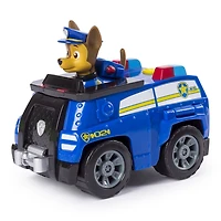 PAW Patrol - Voiture de police transformable de Chase avec mégaphone déployable