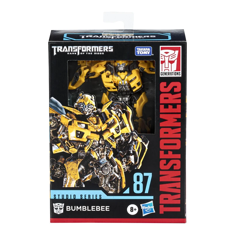 Transformers Toys Studio Series 87 Deluxe Class Transformers: Dark of the Moon Bumblebee Action Figure, 4.5-inch